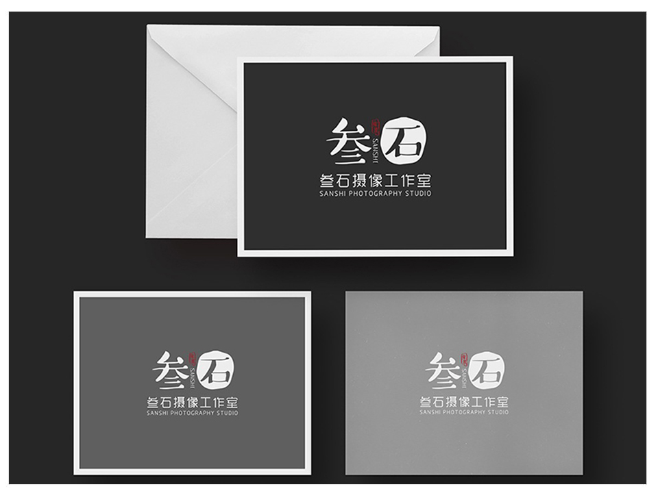 《三石摄影》LOGO设计案例